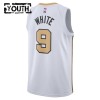 Dres Boston Celtics Derrick White Nike 2025-26 City Edition Bijela Swingman - Dječji